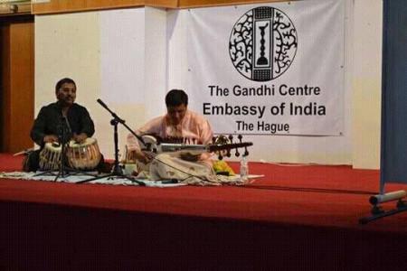 At The Gandhi Center, Embassey of India, The Hague, Netherlands, Summer 2016